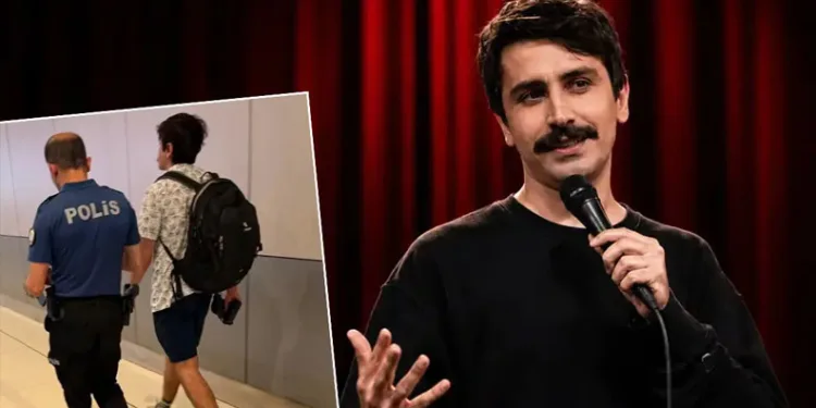 Komedyen Deniz Göktaş gözaltına alındı