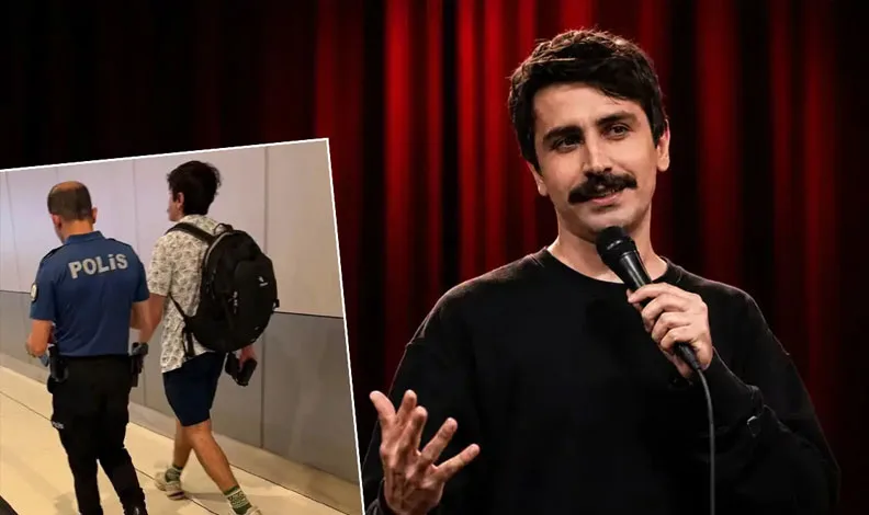 Komedyen Deniz Göktaş gözaltına alındı