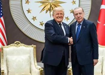 Beyaz Saray, Trump ile Cumhurbaşkanı Erdoğan’ın fotoğrafını paylaştı