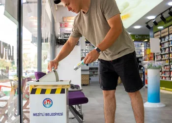 Mezitli’de atık ilaçlar için örnek uygulama