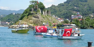 Kabotaj Bayramı Tirebolu’da renkli görüntülere sahne oldu