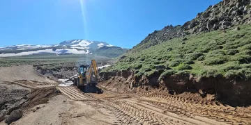 Aydınlar’da dağcılara büyük kolaylık: Süphan Dağı’nda yol açma çalışması