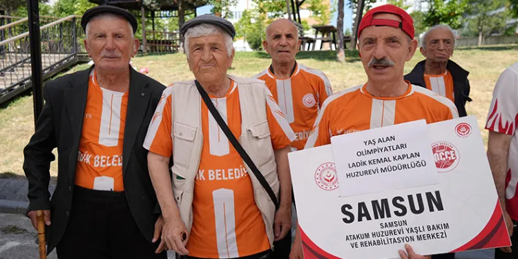 Yaşlı Olimpiyatları heyecana sahne oldu