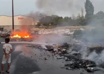 Bursa’da otluk alanda çıkan yangın paniğe neden oldu