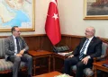 Bakan Güler, İtalya’nın Ankara Büyükelçisi Manzo’yu kabul etti