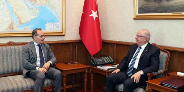 Bakan Güler, İtalya’nın Ankara Büyükelçisi Manzo’yu kabul etti