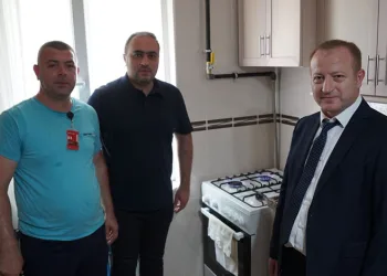 Orhangazi’de Ortaköy Mahallesi Doğalgaza Kavuştu