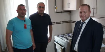 Orhangazi’de Ortaköy Mahallesi Doğalgaza Kavuştu