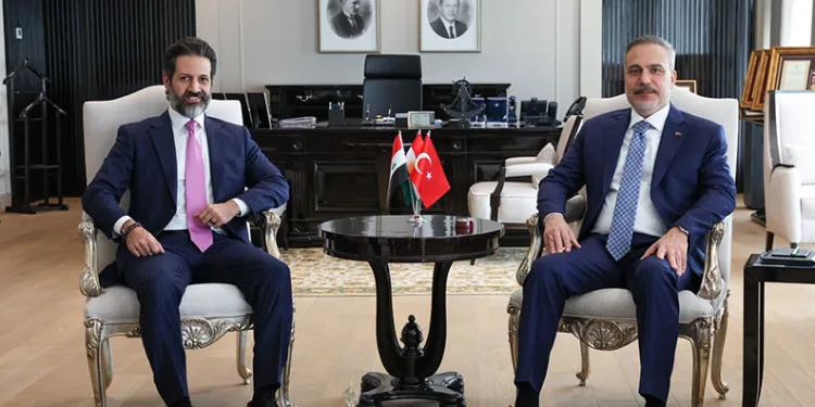Bakan Fidan, IKBY Başbakan Yardımcısı Talabani ile görüştü