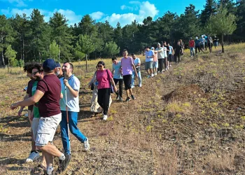 Büyükşehir’in gençlik kampında engeller eğlenerek aşıldı
