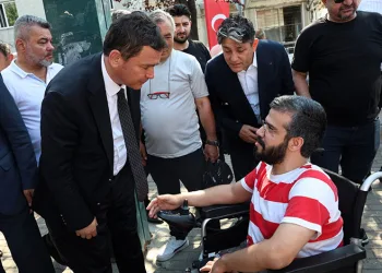 Erkan Aydın mahalle buluşmalarını Alemdar’da sürdürdü