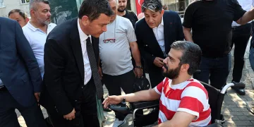 Erkan Aydın mahalle buluşmalarını Alemdar’da sürdürdü