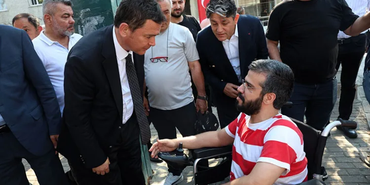 Erkan Aydın mahalle buluşmalarını Alemdar’da sürdürdü