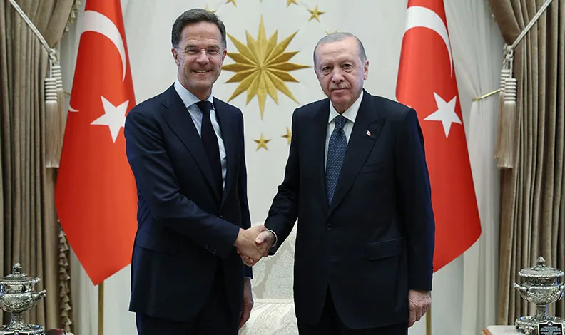 Erdoğan, NATO Genel Sekreteri Rutte’yi kabul etti
