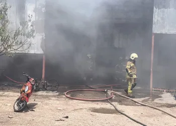 İnegöl’de yumurta deposunda yangın