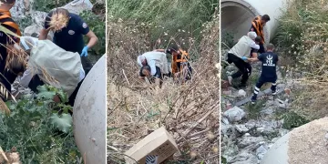 20 metrelik uçurumdan düştü, yaralıyı sırtında taşıyan itfaiyeci yürekleri ısıttı