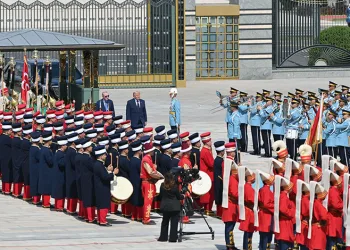 Cumhurbaşkanı Erdoğan, ABD Başkanı Trump’ı törenle karşıladı