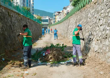 Selçukbey Kanalı’nda kapsamlı temizlik