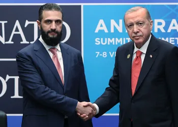Cumhurbaşkanı Erdoğan, Suriyeli mevkidaşı ile Cumhurbaşkanlığı Külliyesinde görüştü