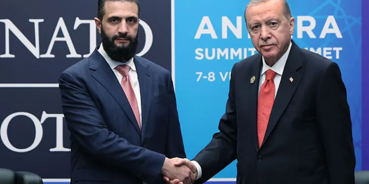 Cumhurbaşkanı Erdoğan, Suriyeli mevkidaşı ile Cumhurbaşkanlığı Külliyesinde görüştü