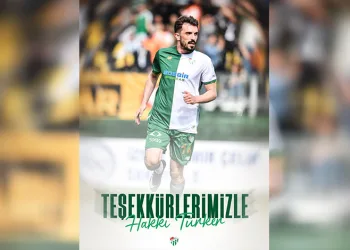 Bursaspor, Hakkı Türker ile yolarını ayırdı