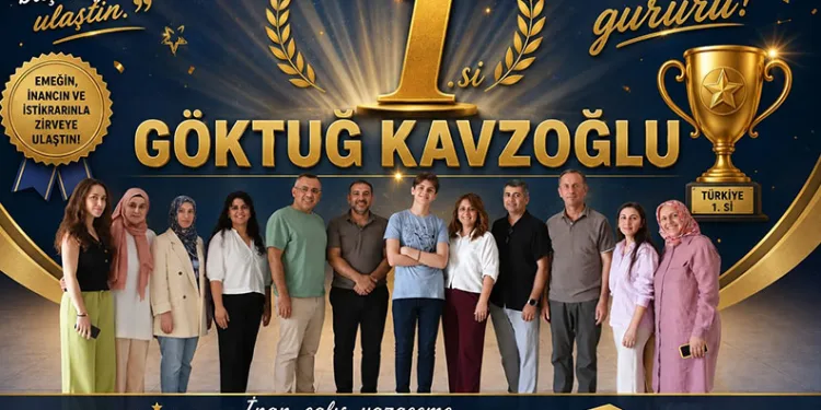 Bursa’da LGS gururu: Göktuğ Kavzoğlu Türkiye birincisi oldu
