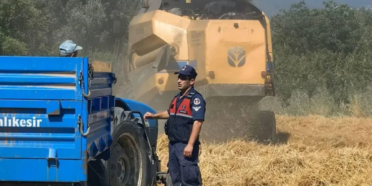 Bilecik’teki orman yangınında biçerdöver operatörüne adli tahkikat başlatıldı