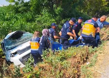 Aksaray’da otomobil takla attı: 3 ölü
