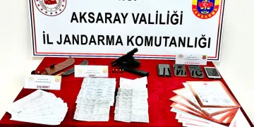 Aksaray’da tefeci operasyonu: 1 tutuklama