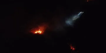 Balıkesir’de gece yarısı orman yangını çıktı