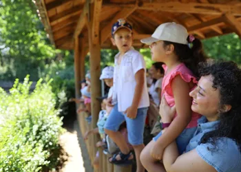 Minik kaşifler hayvanat bahçesinde