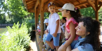 Minik kaşifler hayvanat bahçesinde