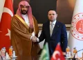 Adalet Bakanı Gürlek, Suudi mevkidaşı Al Smani ile bir araya geldi