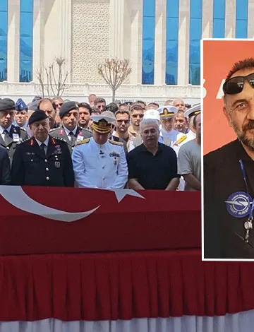 Ankara’da helikopter kazasında hayatını kaybeden pilot son yolcuğuna uğurlandı
