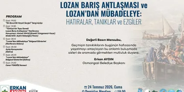Lozan’ın 103. yılı Osmangazi’de özel programla anılacak