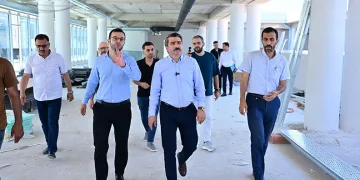 Yavuzselim pazaryeri’nde çalışmalar devam ediyor