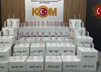 Samsun’da 900 litre kaçak etil alkol ele geçirildi