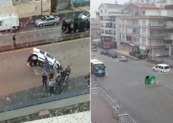 Başkentte sağanak hayatı felç etti