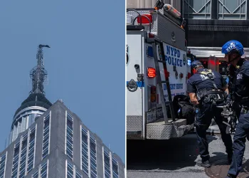 ABD’deki Empire State binasında tehlikeli evlilik teklifi