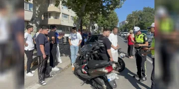 Tekirdağ’da kontrolsüz dönüş kazayla sonuçlandı: O anlar araç kamerasına yansıdı