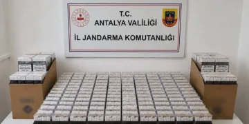 Antalya’da kaçak tütün operasyonu: 10 bin doldurulmuş makaron ele geçirildi