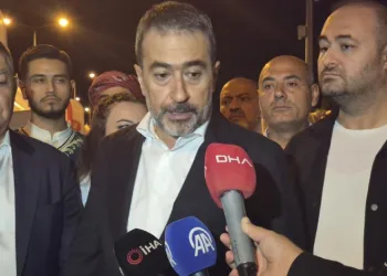 15 Temmuz’un 10’uncu yılında Cumhurbaşkanlığı Külliyesi’nde nöbet tutuldu