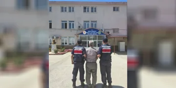Orman alanını işgal eden hükümlü yakalandı