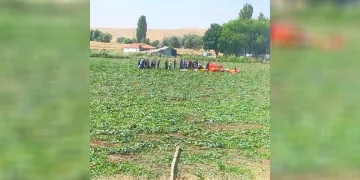 Başkentte eğitim helikopteri düştü: “2 yaralı”