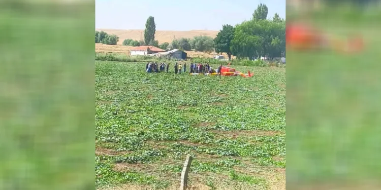 Başkentte eğitim helikopteri düştü: “2 yaralı”