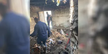 Başkale’de tandır evi yangını