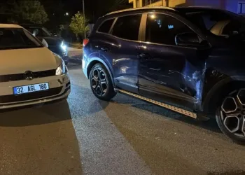 Bolu’da ciple otomobil çarpıştı: 1 yaralı