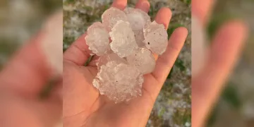 Tekirdağ’da dolu tarlaları vurdu