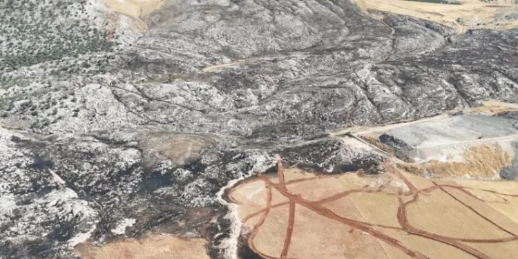 Adıyaman’daki orman yangını söndürüldü