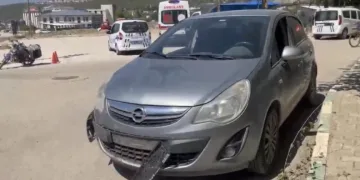 Osmaniye’de motosiklet ile otomobil çarpıştı: 1 yaralı